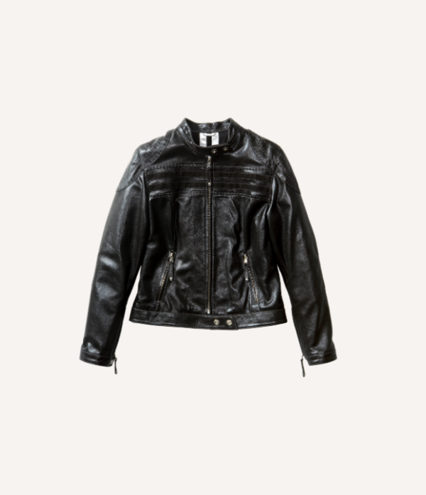 Chaqueta de cuero sintético